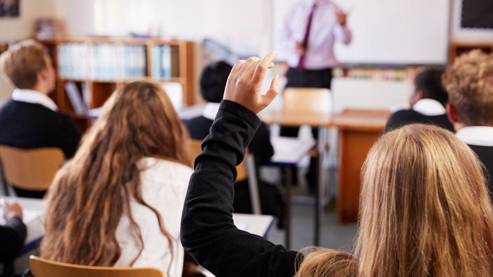 Students in classroom