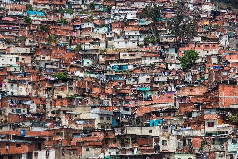 A barrio in Caracas