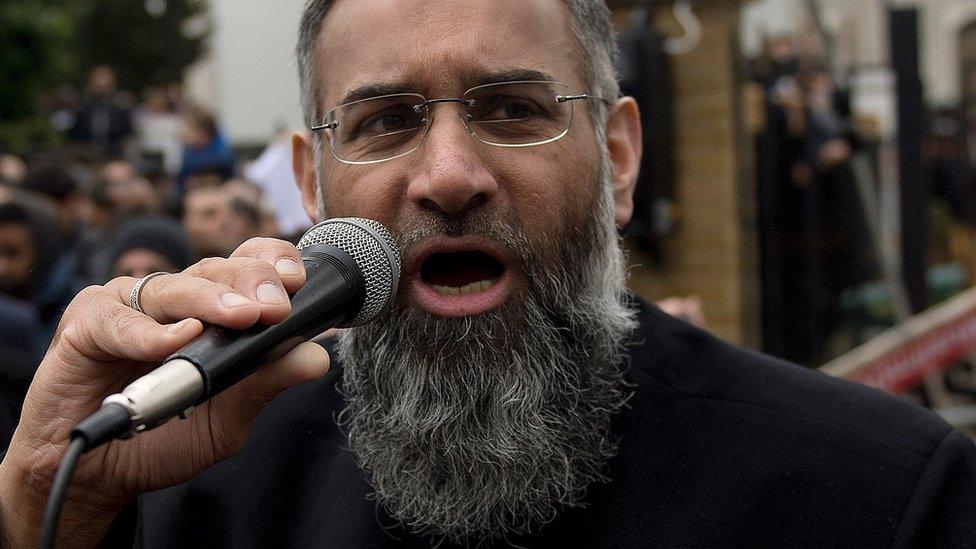 Anjem Choudary in 2015