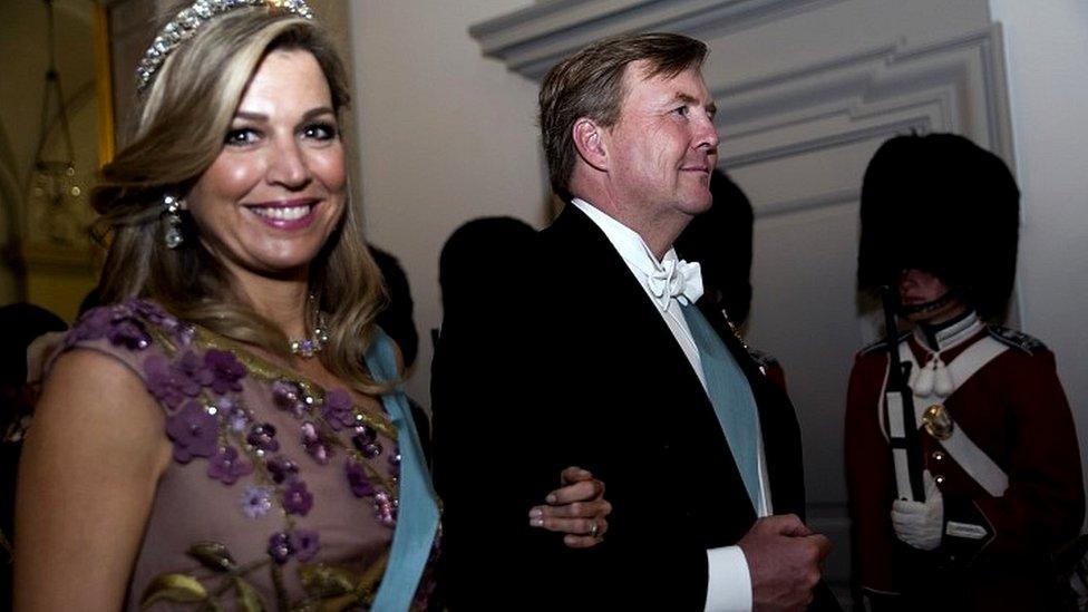 King Willem-Alexander and Queen Maxima, in a photo, taken in May 2018 in Denmark