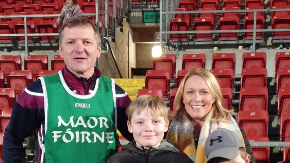 Hurling coach Alex Campbell, 53,