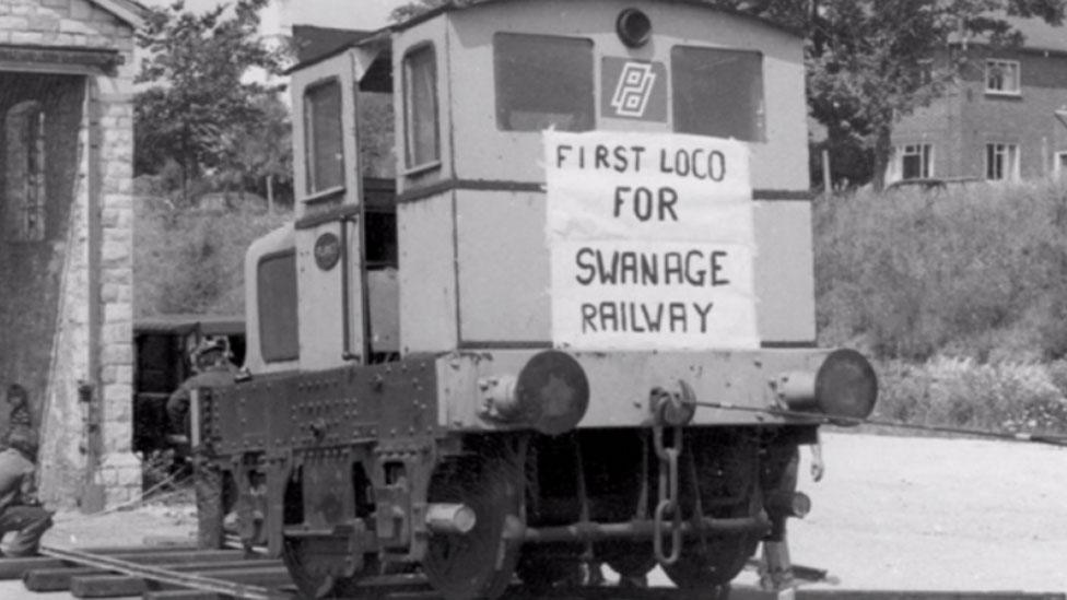 Swanage Railway ran its first diesel train over a few hundred yards of track in 1979