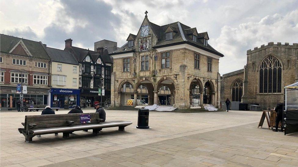 Square in Peterborough