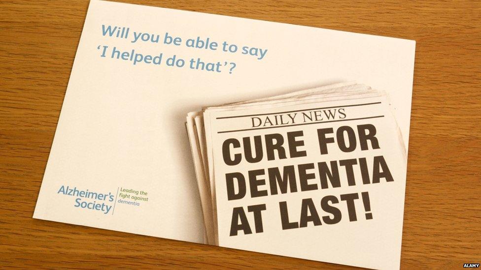 Alzheimer's Society mail-out