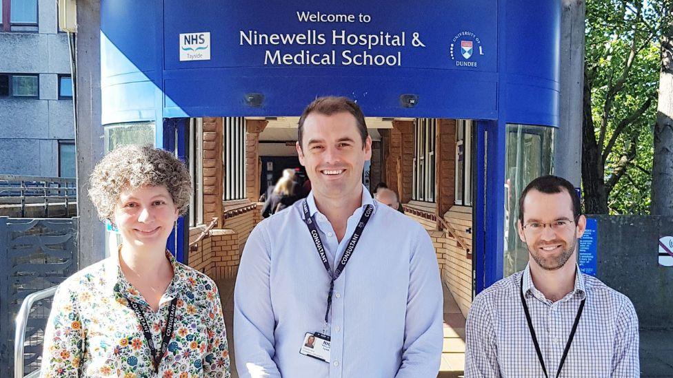 Mr Graeme Nicol, Dr Josh Jones and Dr Daniela Munteanu