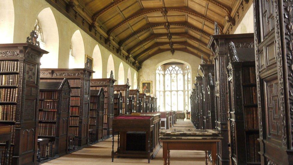 Old Library, St John's College, Cambridge