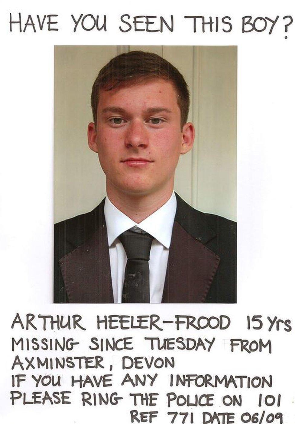 Arthur Heeler-Frood poster