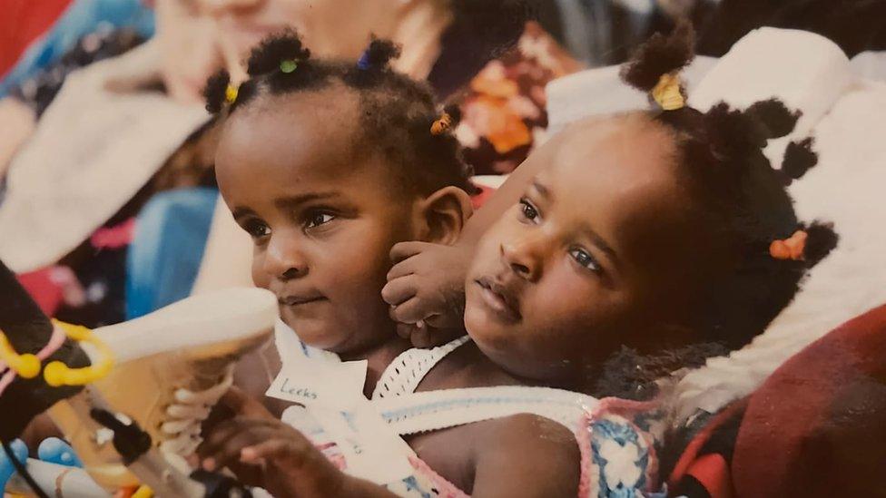 Marieme and Ndeye continue to thrive and enjoy their morning playgroup