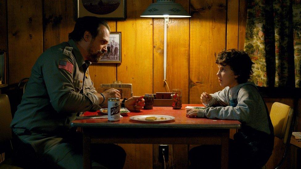 A scene from Stranger Things