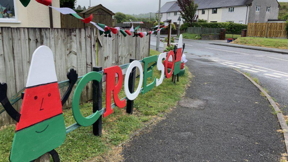 Arwydd croeso