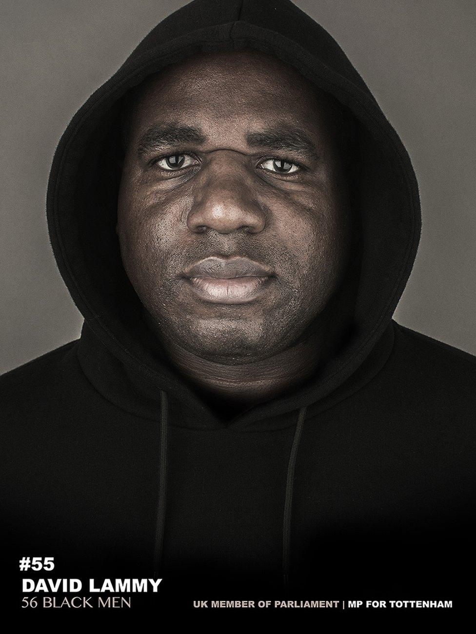 Why 56 black men are posing in hoodies BBC News