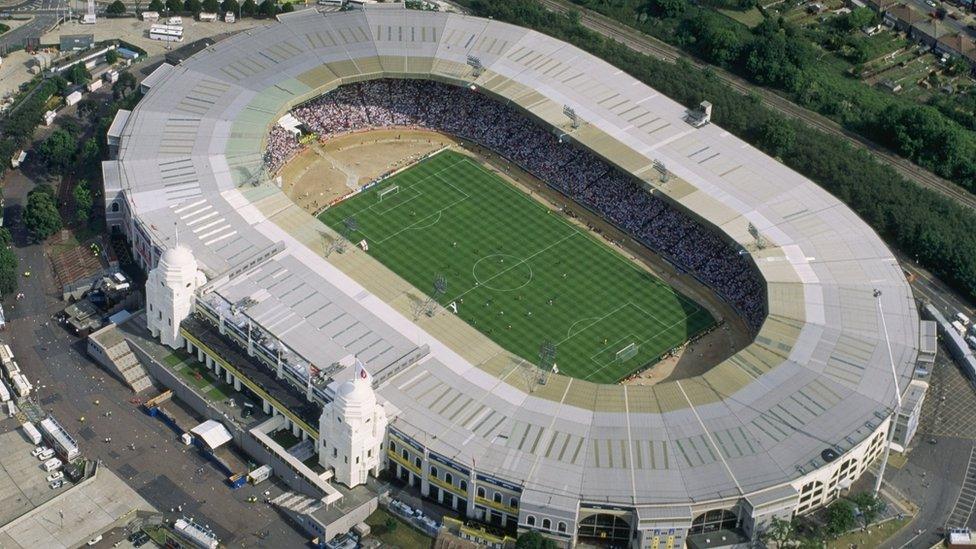 Wembley stadium.