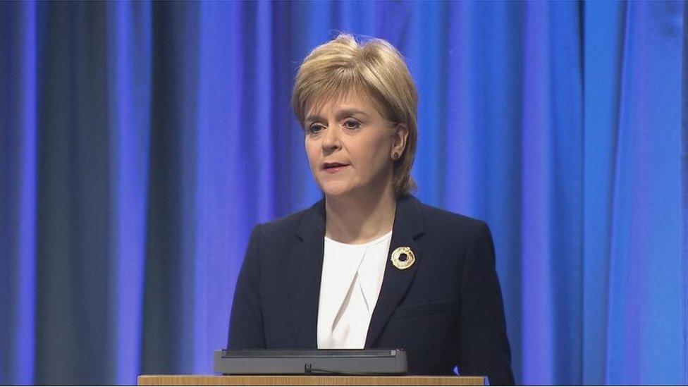 Nicola Sturgeon said Scotland had a moral obligation to help