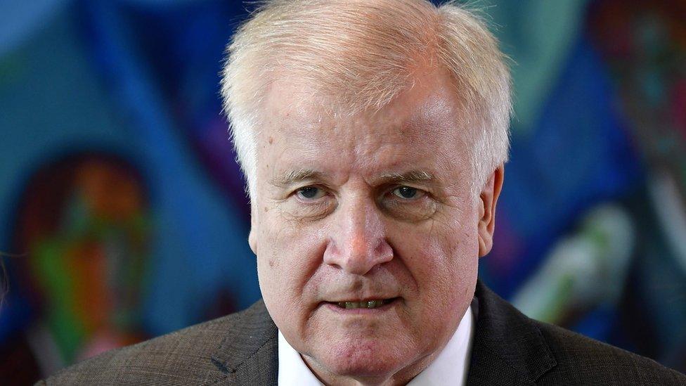 Horst Seehofer on 11 July