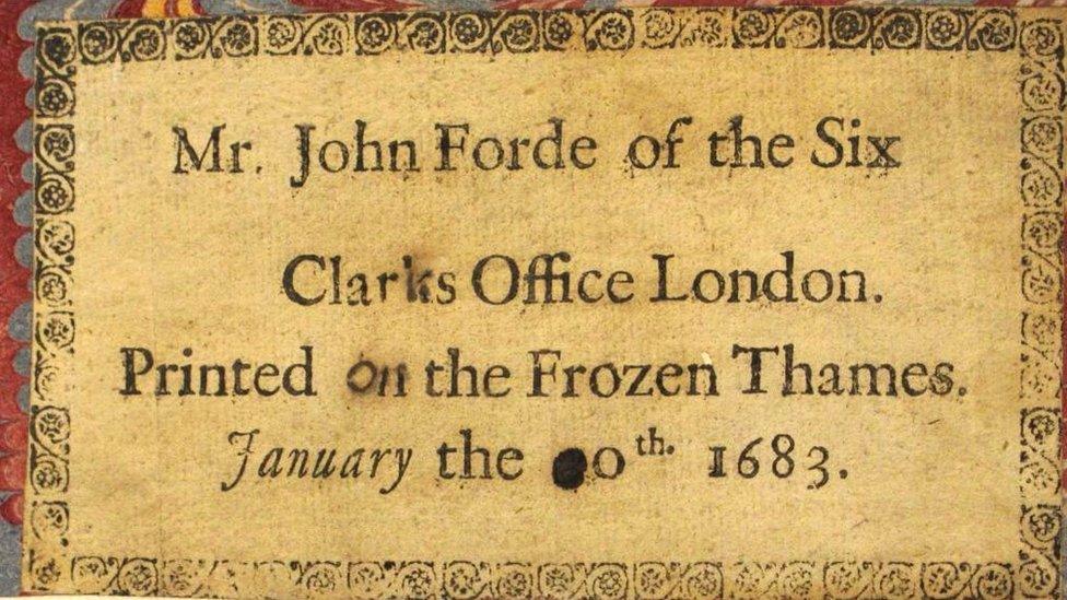 Mr. John Forde, the first dated January 30th 1683 [i.e. 1684]