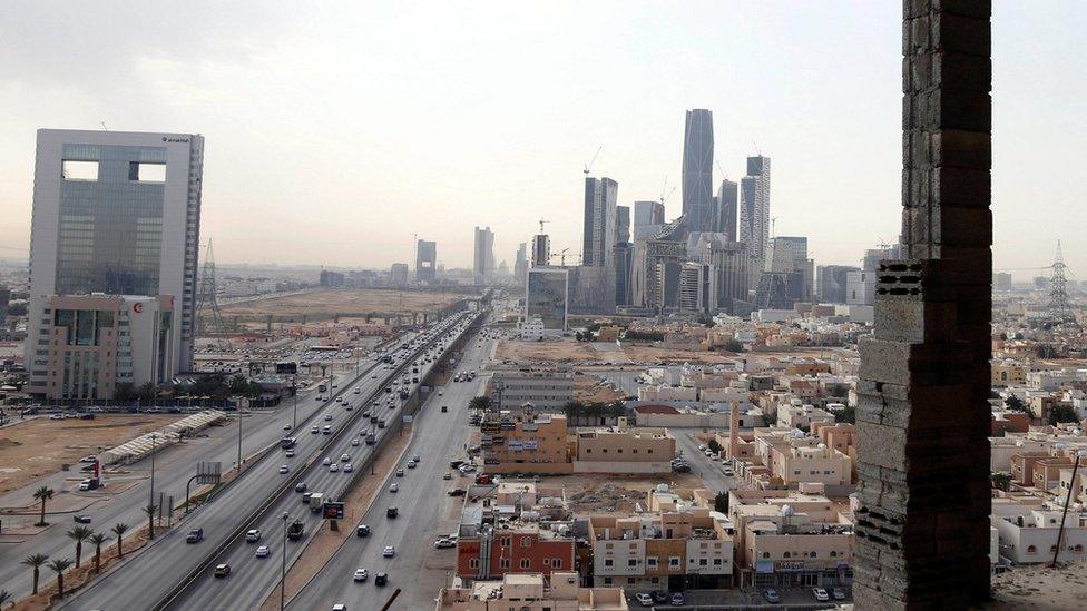 A view shows buildings and houses in Riyadh, Saudi Arabia, March 1, 2017