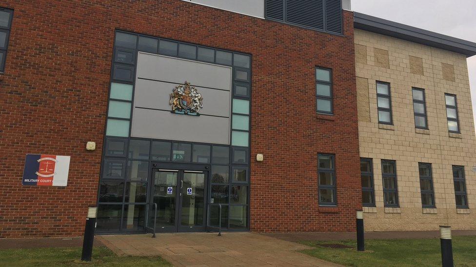 The Military Court Centre in Colchester