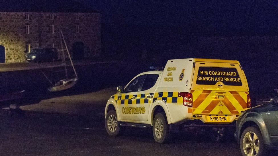 coastguard van