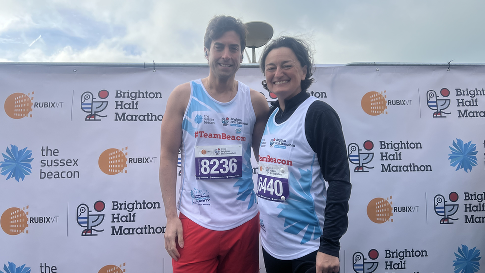 TV personality James Argent and comedian Zoe Lyons