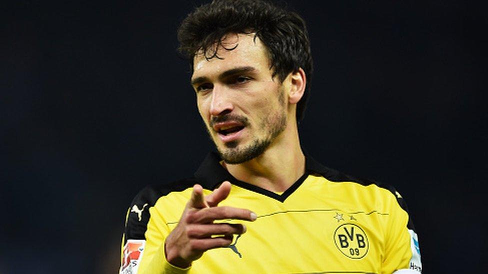 Borussia Dortmund defender Mats Hummels