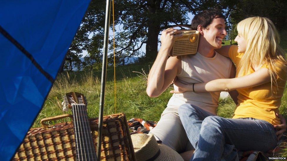 Picnic couple