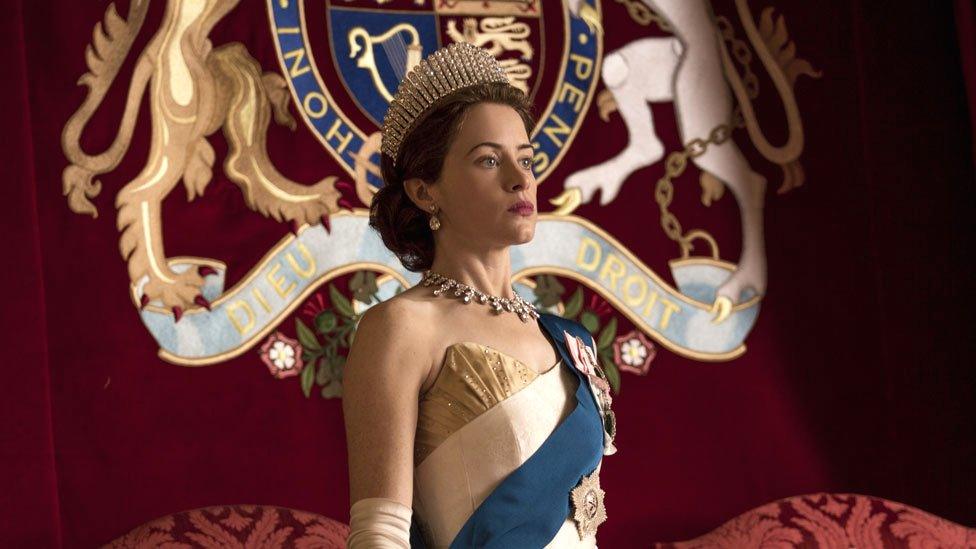 Claire Foy in The Crown