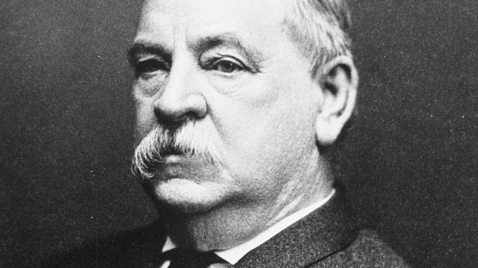 Undated photo of Grover Cleveland, twenty-second and twenty-fourth President of the United States