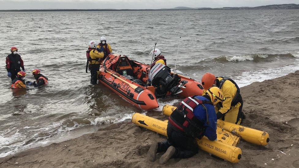 Dolphin rescue