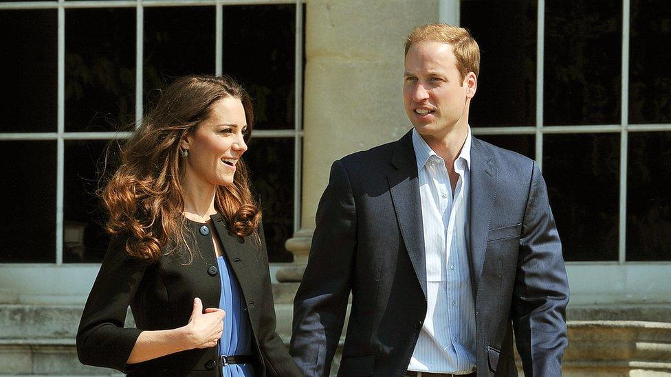 The Duke and Duchess of Cambridge