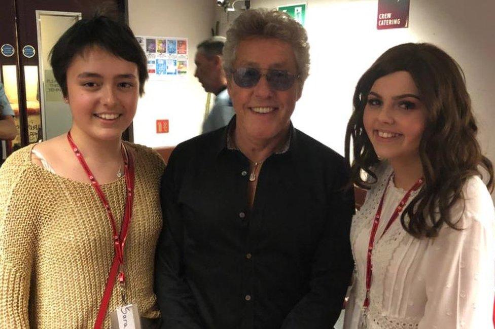 Girls & Roger Daltrey