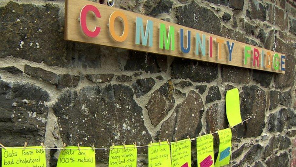 Community fridge, Cloughmills