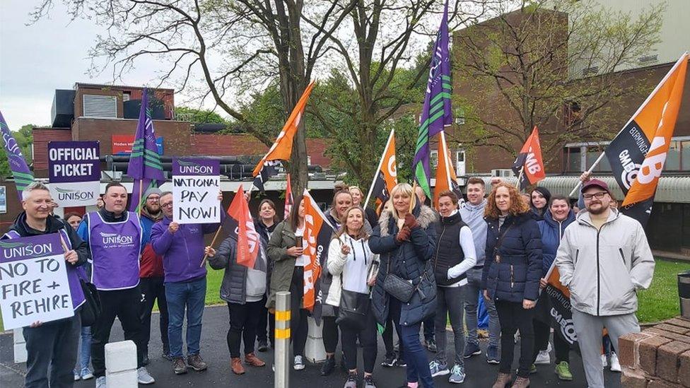 GMB union members