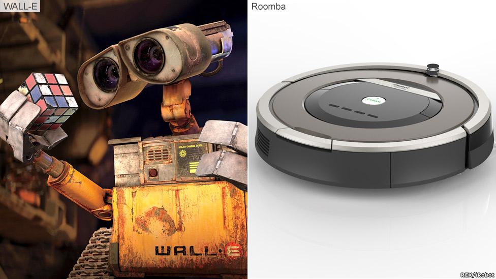 Wall-E and Roomba