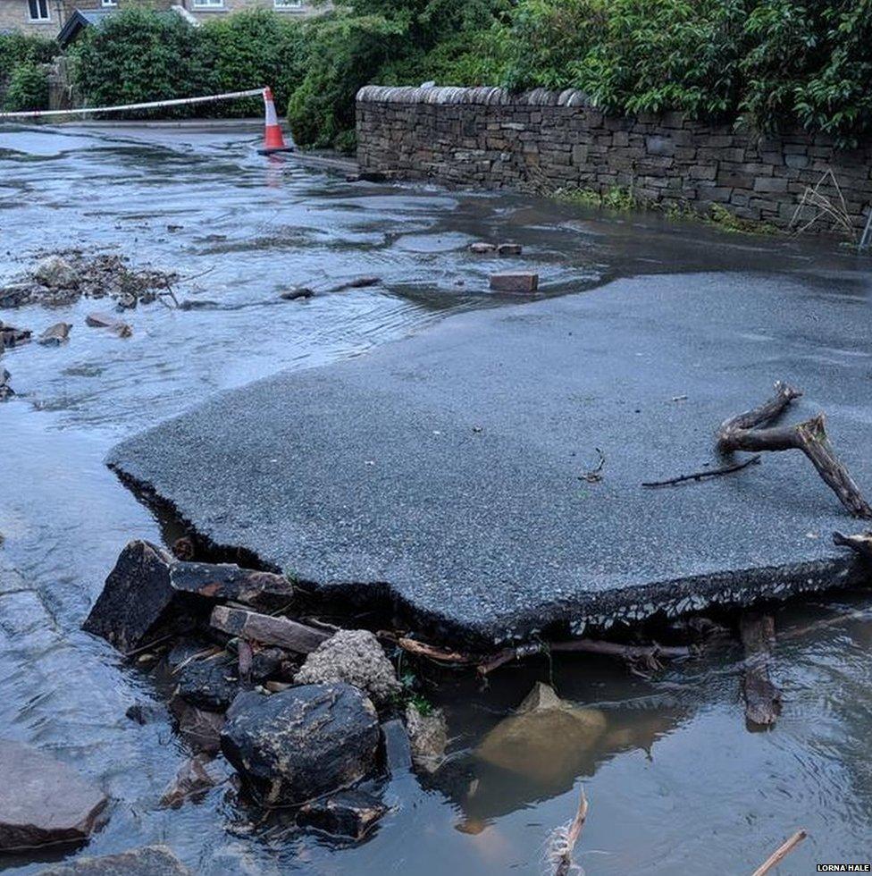 Damage in Bollington