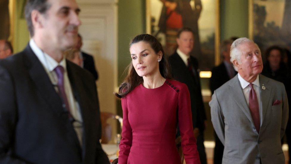 Queen Letizia at Auckland Castle