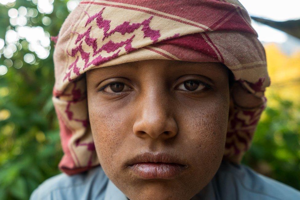 Young Bedouin boy