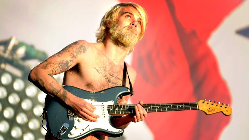 Simon Neil from Biffy Clyro