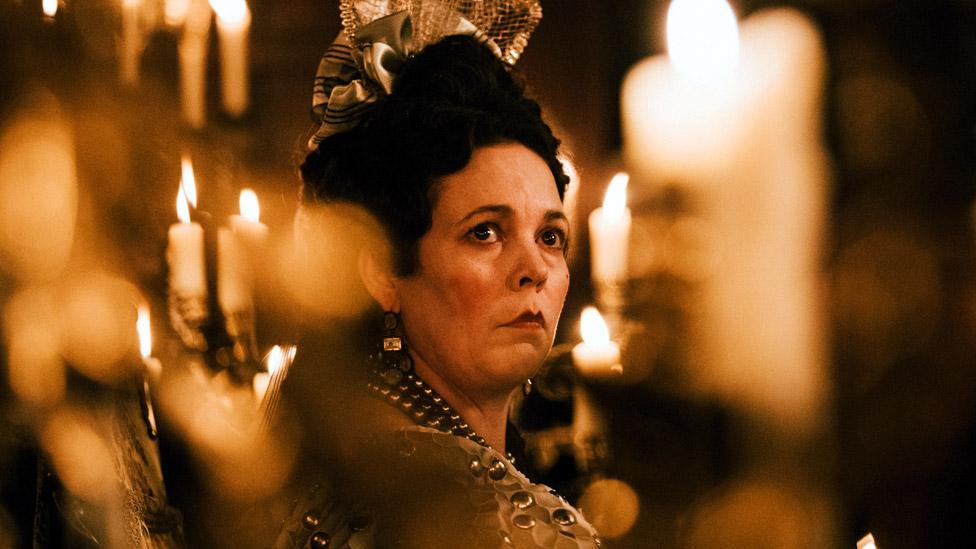 Olivia Colman in The Favourite