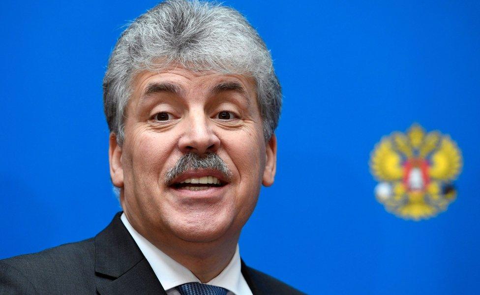 Pavel Grudinin, 12 Jan 18