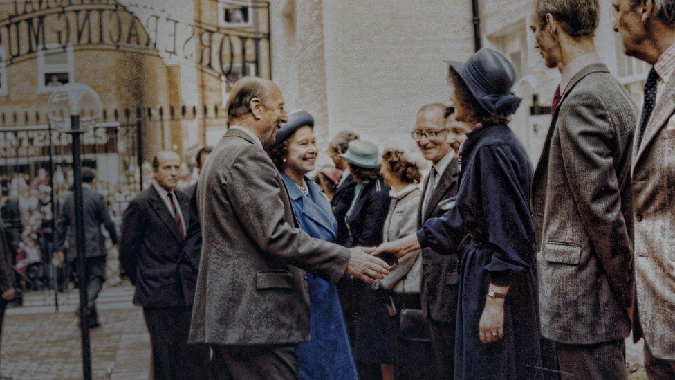 Queen opening National Horseracing Museum