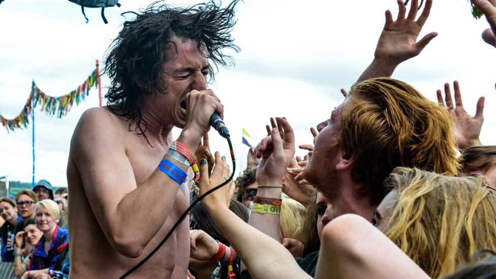 Fat White Family at Glastonbury 2015