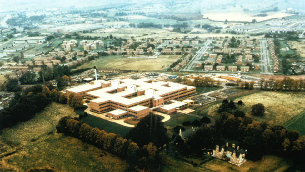 The hospital in 1983