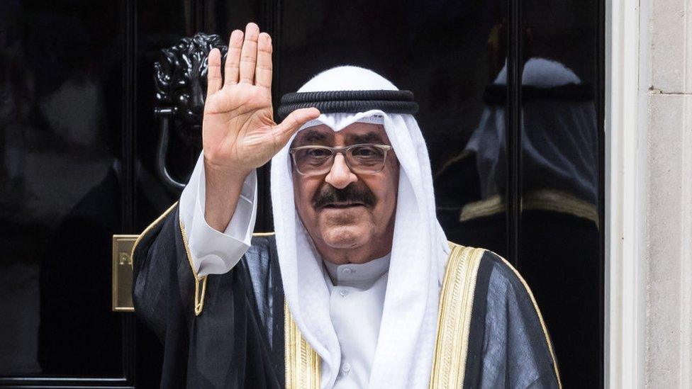 Emir of Kuwait Sheikh Mishal Al-Ahmad Al-Jaber Al-Sabah