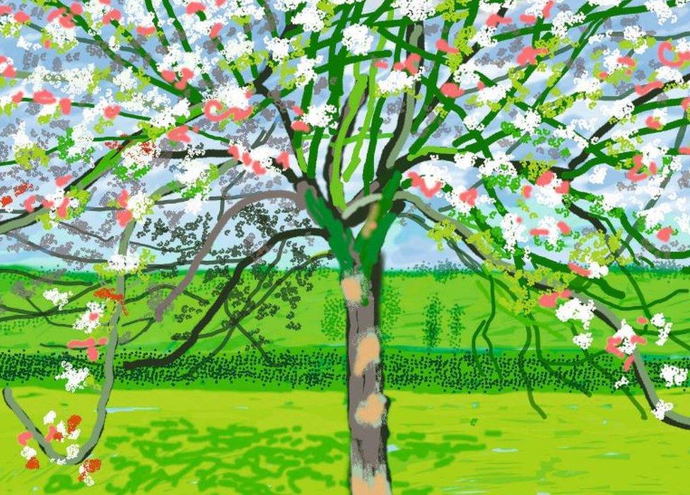 David Hockney art