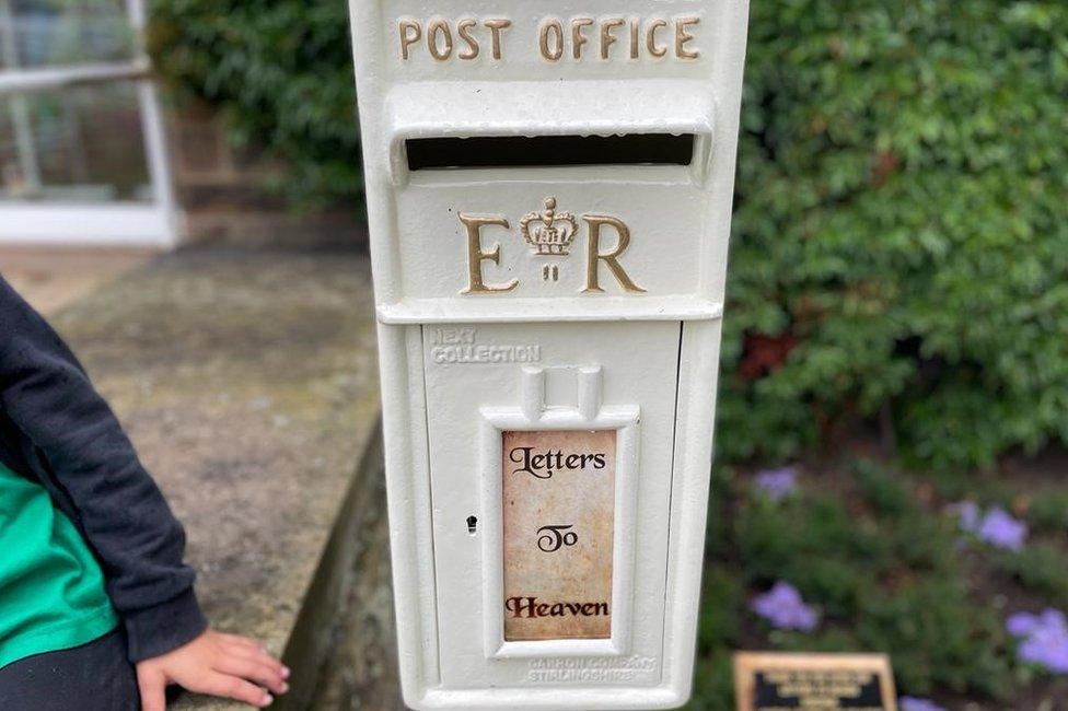 White postbox