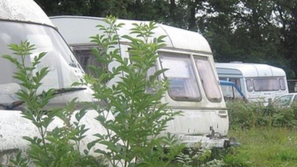 Traveller caravans