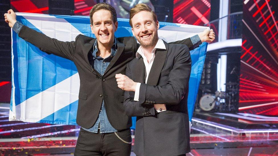 Stevie McCrorie and Ricky Wilson