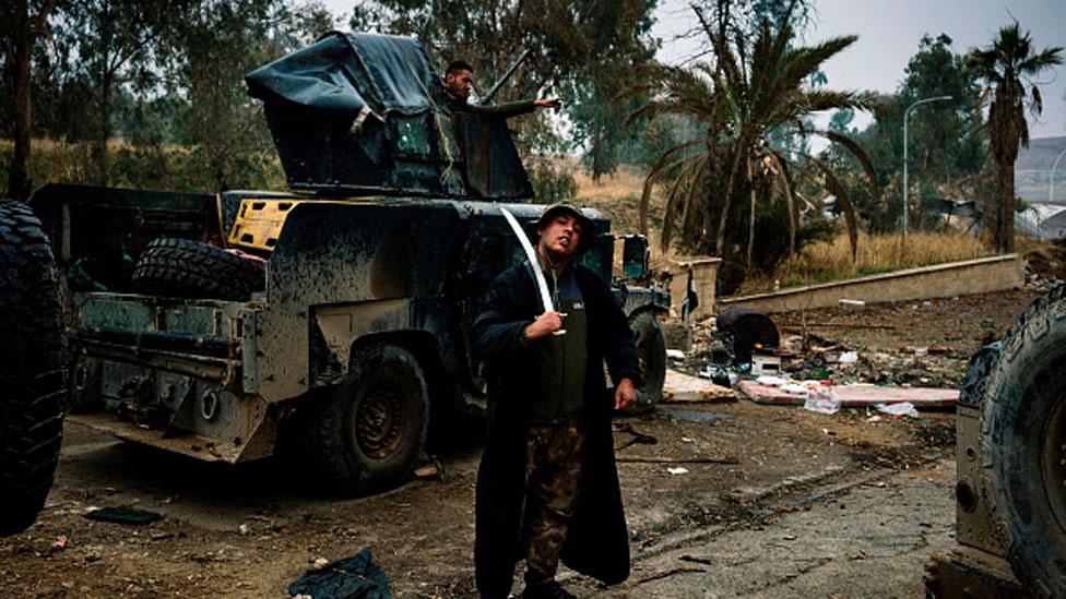 Mosul University was fought over during the battle for the city