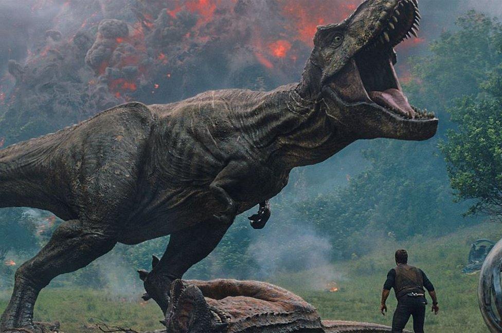 Still from Jurassic World: Fallen Kingdom