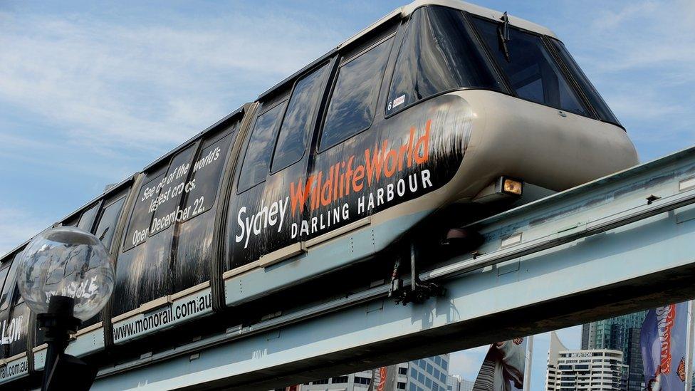 Sydney monorail